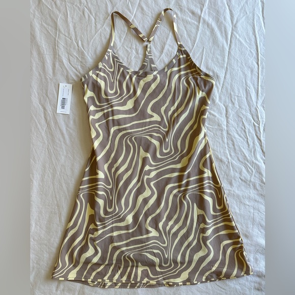 NWT Outdoor Voices The Exercise Dress 2.0 Pampas Swirl Small - Picture 3 of 9